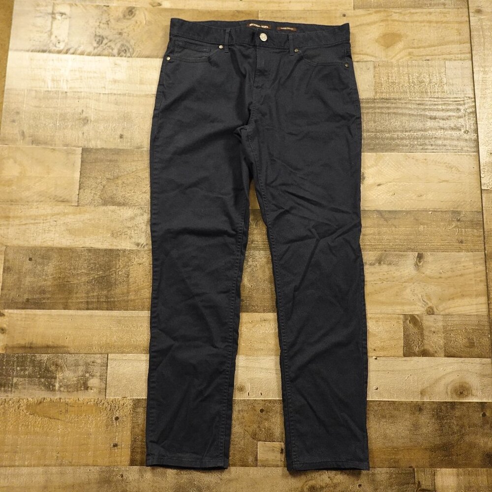 Michael Kors Parker Slim Fit Jeans Men’s 34x32 Navy Stretch Denim